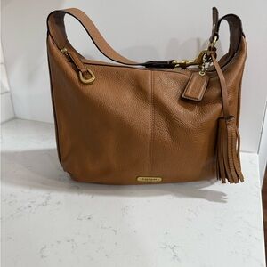 Coach Brown Leather Shoulder Bag